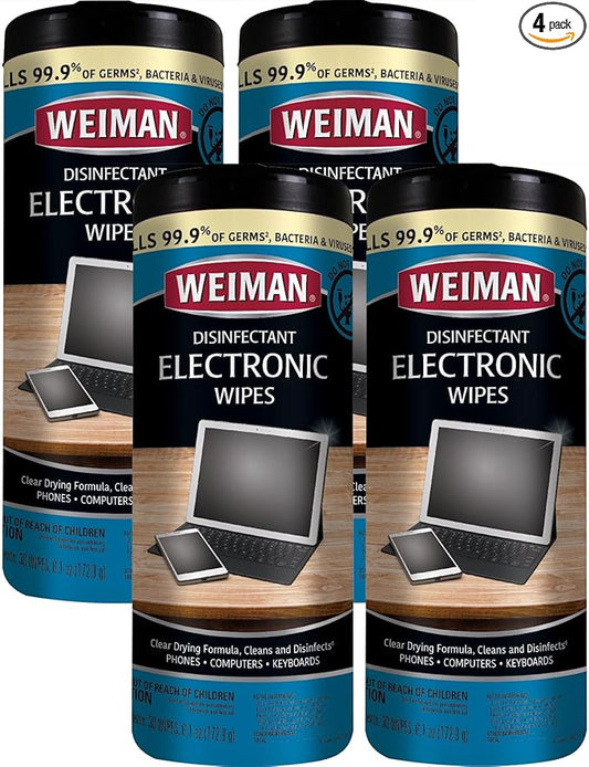Weiman Electronic Screen Cleaner Wipes by Weiman