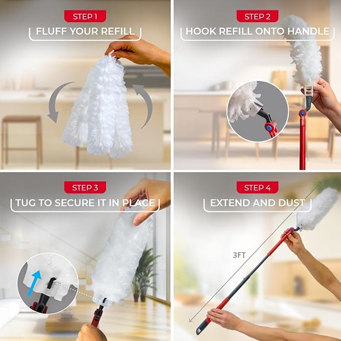 O-Cedar Flex & Catch Heavy Duty Dusting Kit - Image 2