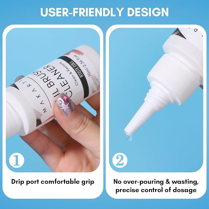 Makartt Nail Art Brushes Cleaner: Nail Polish Brush Bristles Conditioner - Image 3