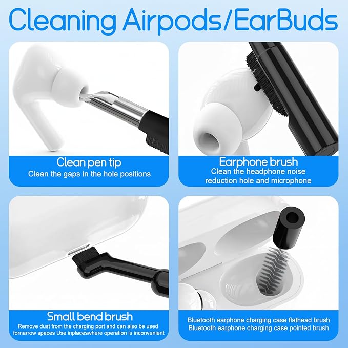 Keyboard Cleaning Kit Laptop Cleaner, All-in-1 Multi-Function Electronic - Image 5