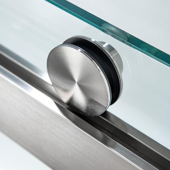 Woodbridge Frameless Shower Doors 56-60" Width x 76" Height - Image 4