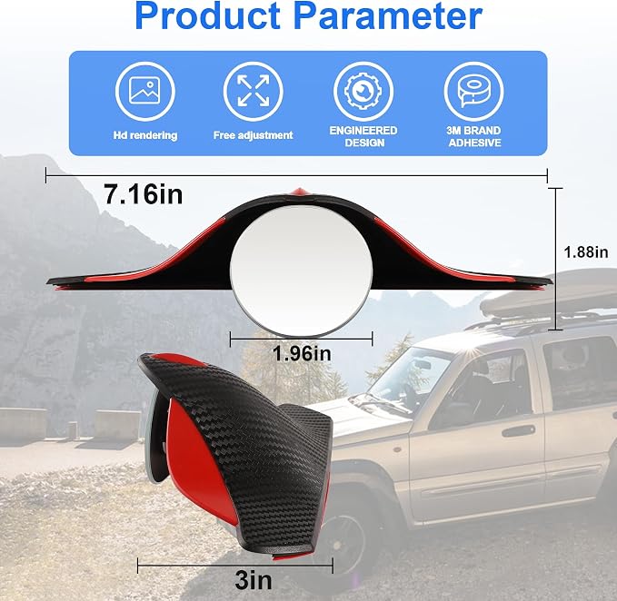 LivTee Car Blind Spot Mirror - Image 2