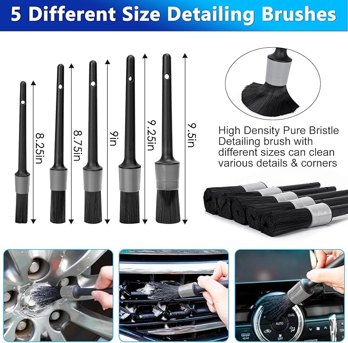 THINKWORK Car Wash Kit, Car Washing Brush - Image 6
