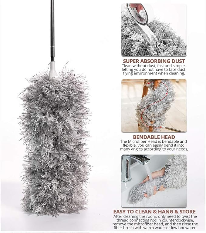 Webster Cobweb Duster, Feather Duster - Image 4