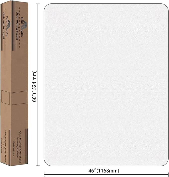 FuturHydro Chair Mat for Hardwood Floor, Plastic Rolling Chair Mat for Tile - Image 6