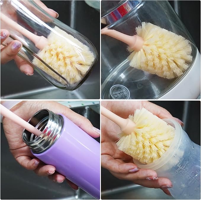 Long Bottle Brush, 12.59 in Bendable Cleaner Brushes - Image 7