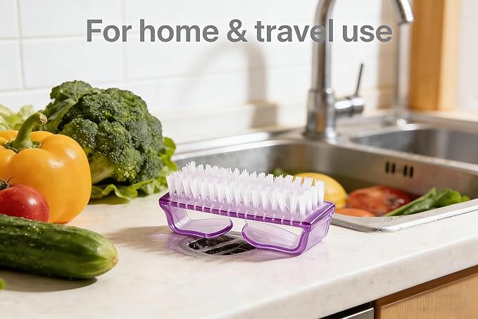 6-Pack Nail & Toe Scrub Brushes - Image 6
