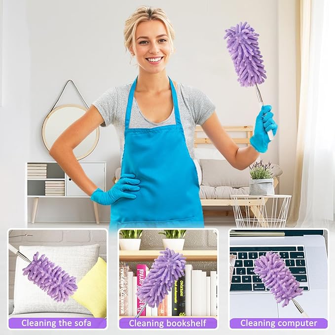 2Pcs Mini Duster for Cleaning, Microfiber Duster - Image 7
