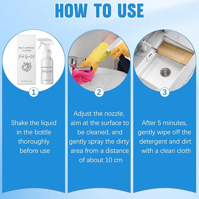 2Pcs R & W Multi Purpose Cleaner, Brazilian Waves Multi Purpose Cleaner - Image 5