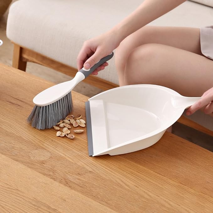 Small Tabletop Cleaning Dustpan Set, Dust Pans - Image 7