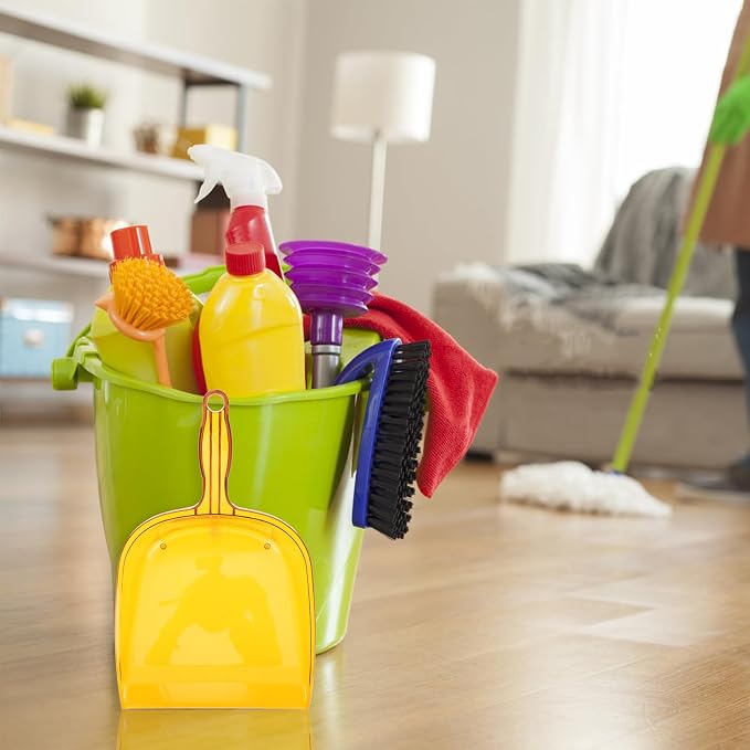 Yellow Thickened Handheld Dustpan Shovel - Image 6