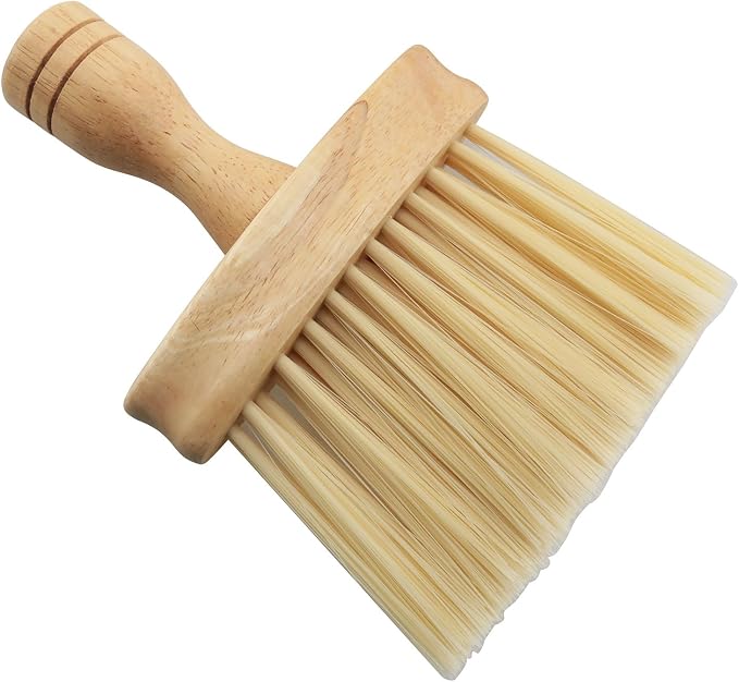 E-outstanding Wooden Handle Multifunctional Soft Bristle Dusting Brush Car Air - Image 3