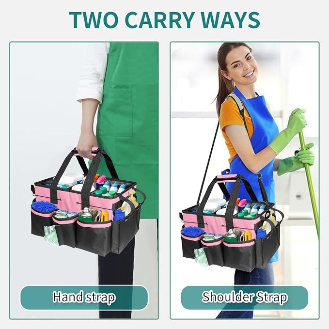 Cleaning Bags for Housekeepers, Large Cleaning Supplies Organizer - Image 5