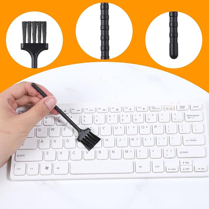 Bewudy 10 PCS Mini Keyboard Cleaning Brushes Kit, Anti-Static Electronic Dust - Image 4