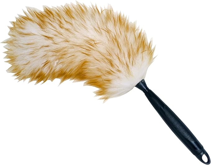 Mr. Long Arm Mr. Longarm 0730 Natural Lambs Wool Duster by MrLongArm