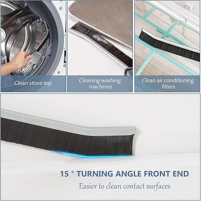 Bathroom Gap Cleaning Brush, Hard Bristle Crevice Brushes, Dead Corner Brush - Image 6