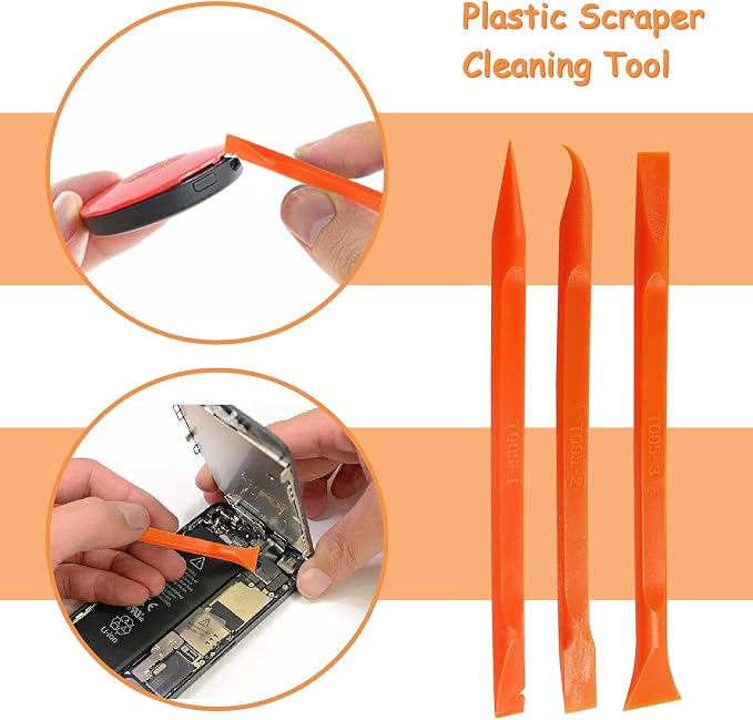18Pcs Carbon Fiber Scraper Cleaning Tool Non-Scratch Plastic Multi-Purpose - Image 4