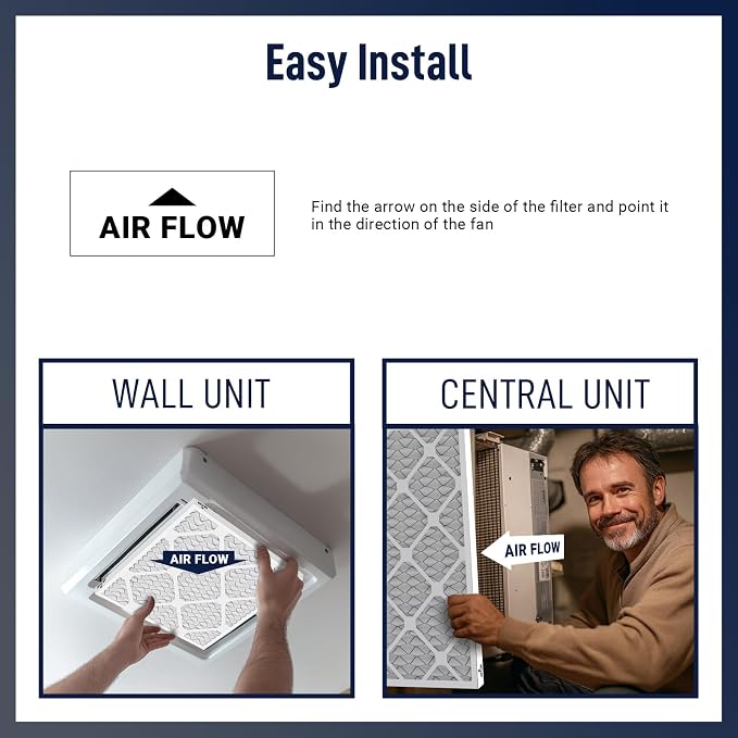 14x18x1 MERV 8 Air Filters 6-Pack – 13.7" x 17.7" x 0.75" – HVAC, AC & Furnace - Image 5