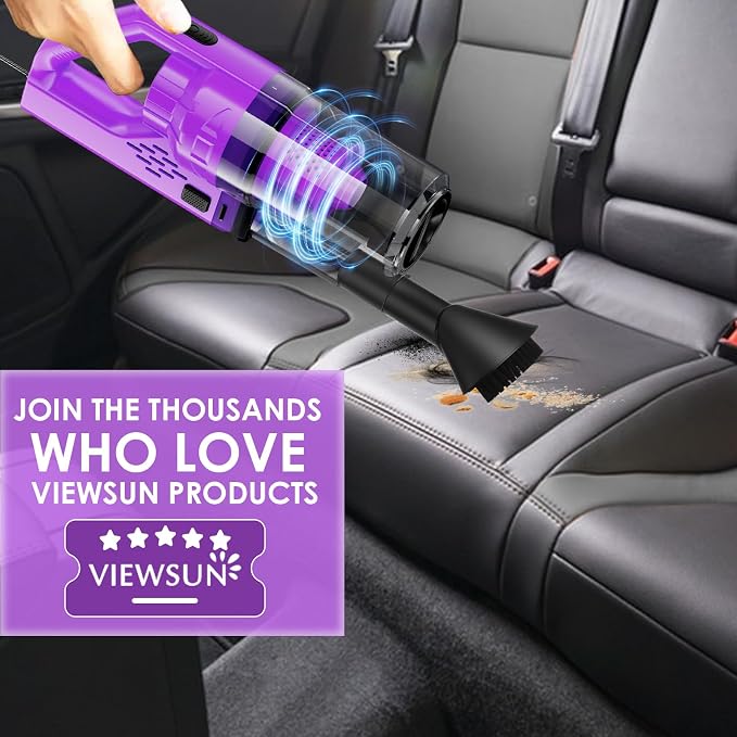Viewsun 17PCS Car Cleaning Kit, Detailing Brush Set, Windshield Cleaner - Image 7
