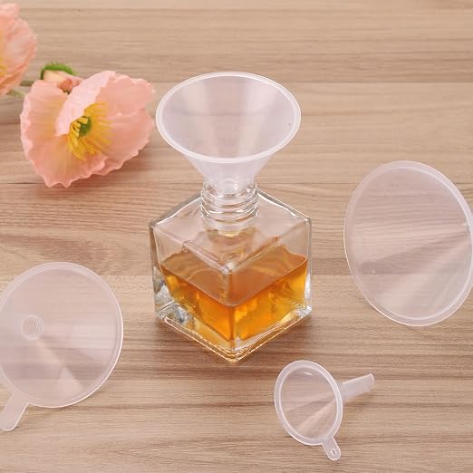 PATIKIL 3 Inch Clear Plastic Funnel - Image 4