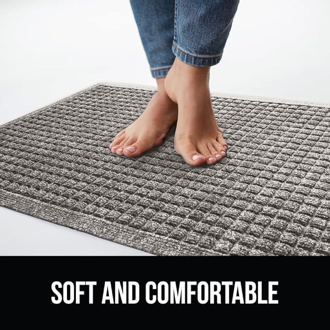 GORILLA GRIP Front Door Mat, Indoor Outdoor Ultra Absorbent HydroAbsorb Doormat - Image 8