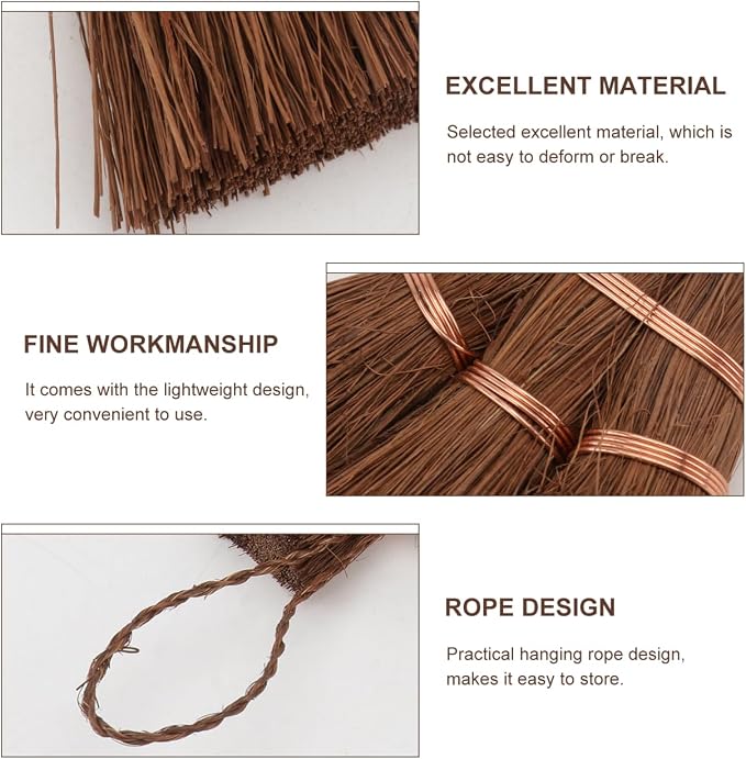 Mini Palm Whisk Broom for Tea Ceremony Small Soft Bristle Cleaning Brush - Image 6
