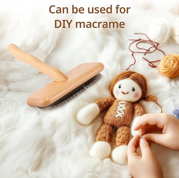 Sheepskin Wool Brush - Image 4