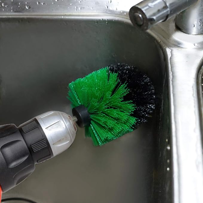 4 Packs Drill Brush Kit, Drill Scrubber Attachment Set - Image 5