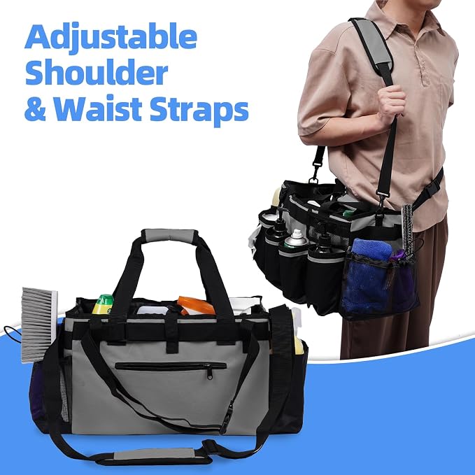 2 Large Cleaning Supplies Bags for Housekeepers for Kitchen - Image 5