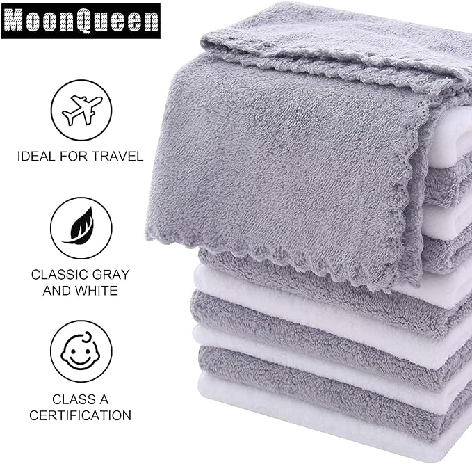 MOONQUEEN 30 Pack Microfiber Face Towel - Image 7