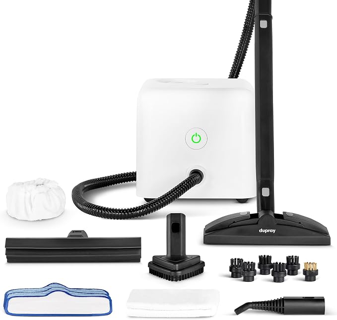 Dupray Neat Steam Cleaner with 17-Piece Kit – Powerful, chemical-free cleaning by Dupray