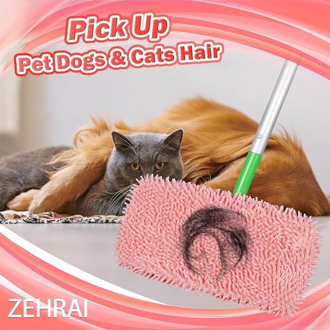 6Pcs Reusable Microfiber Mop Pads Compatible - Image 6