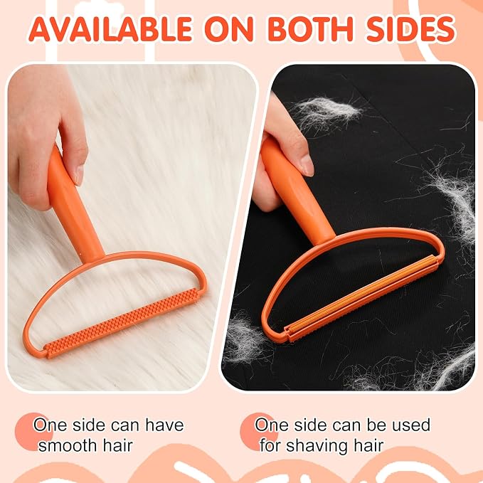 Honeydak 3 Pieces Hair Remover Tool Dog Hair Remover Pro Silicone Cleaner Brush - Image 7