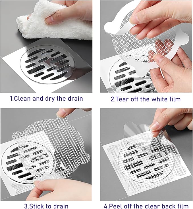 Shower Drain Cover Hair Catcher - Image 7