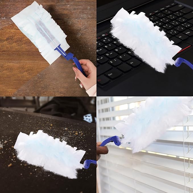 30 Count Duster Refills for Swiffer Duster, Disposable Static Duster Refills - Image 7