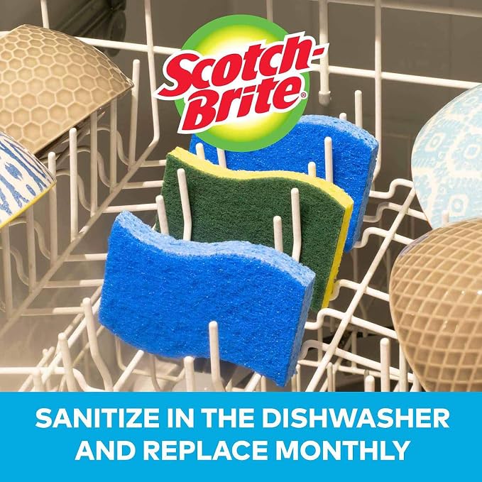 Scotch-Brite 21 Pack Non-Scratch Scrub Sponges - Image 4