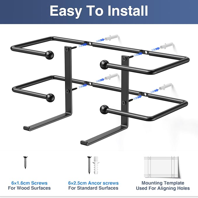 Glove Box Dispenser Wall Mount: Black Glove Holder Organizer - Image 4