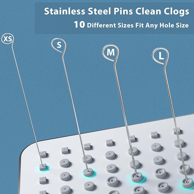 30Pcs Shower Head Cleaner Tool Set, Showerhead Nozzle Unclogger Picks - Image 3