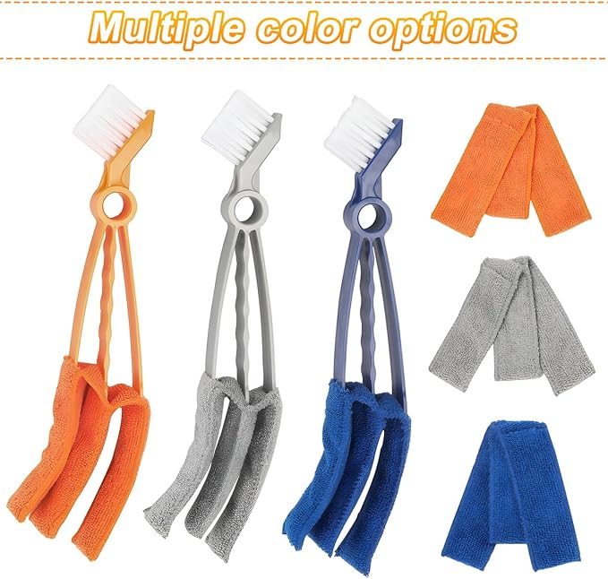 Mini Duster for Car Air Vent, Vehicle Air Conditioner Cleaner & Brush - Image 6