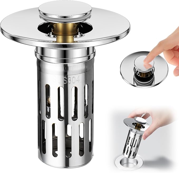 3 in 1 Sink Drain Strainer by Vodolo