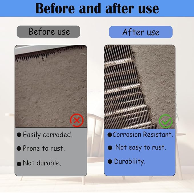 6 Pcs Radiator Comb Tool Set, Air Conditioner Repair Cleaner Kit - Image 5