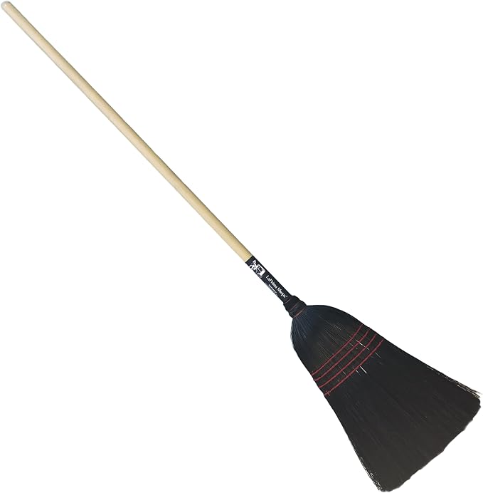 LaPrima Shops Authentic Amish Hand Made All Broomcorn Broom by LaPrimaShops