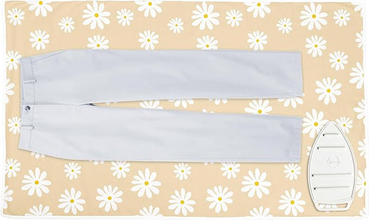 Encasa XO Ironing Mat/Pad with 3mm Padding & Silicone Iron Rest by EncasaXO
