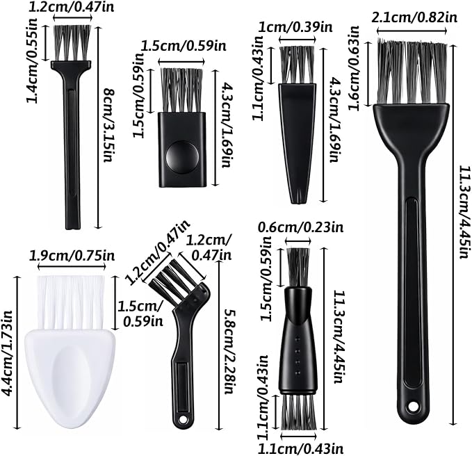 10PCS Electric Razor Brush, Shaver Cleaning Brush, Coffee Maker - Image 2