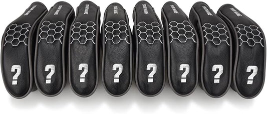 mytag 8PCS Golf Hybrid Iron Covers Set, Knit Hybrid Head Covers, Fits Cobra T by MytagGolf