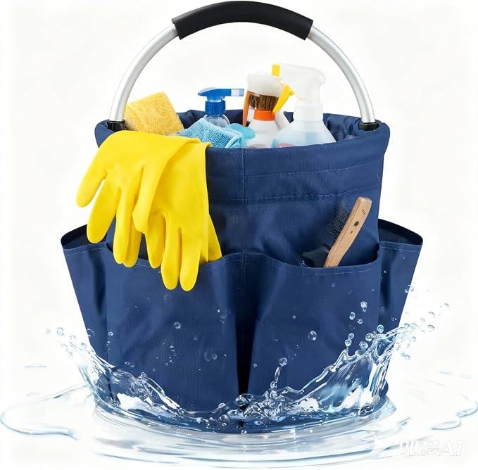 17L Collapsible Cleaning Caddy by AUZUX