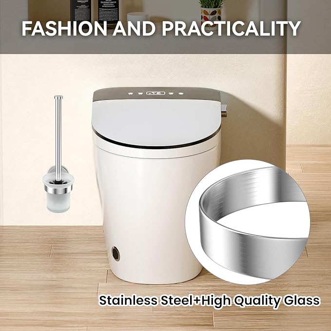 Dailyart Toilet Brush Holder Set: 2 Pack Bathroom Deep Cleaning - Image 4