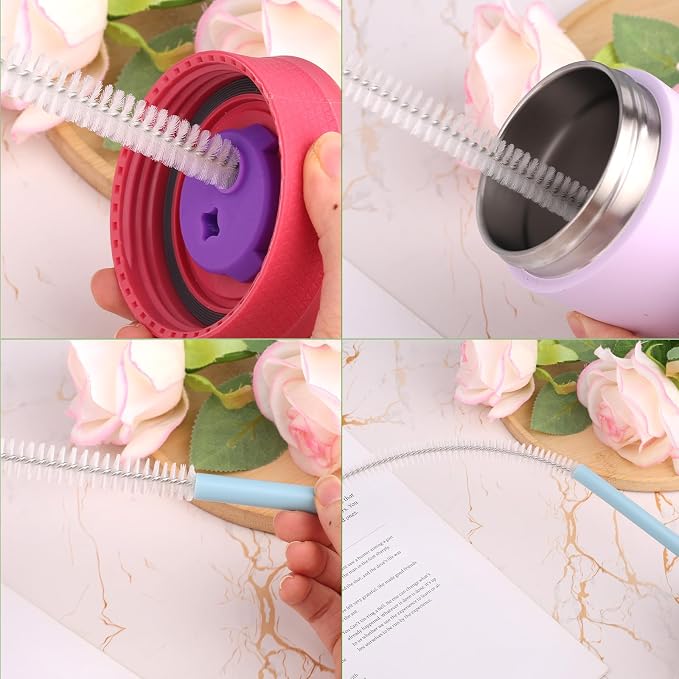 5pcs Extra Long Pipe Cleaning Brush, 15.16in/38.5cm Small Nylon Straw Cleaner - Image 5
