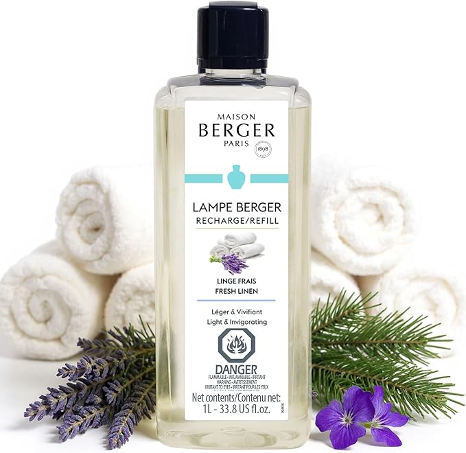 Fresh Linen - Lampe Berger Fragrance Refill by MAISONBERGER