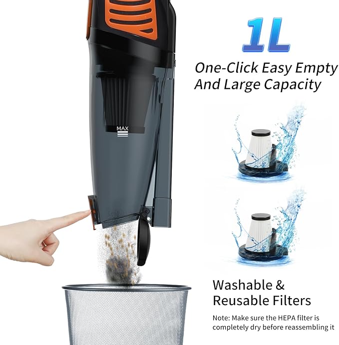 Corded Vacuum Cleaner, 12 in 1 Ultra-Lightweight Vacuum Cleaners - Image 7